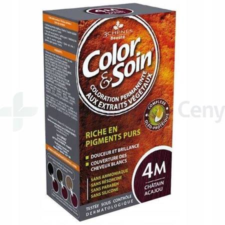 Farba COLOR&SOIN 4M mahoniowy kasztan